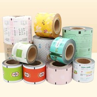 Film d'étanchéité en rouleau OEM/ODM pour gobelets à thé à bulles en plastique PET/PP/PE pour boissons froides, compatible avec les gobelets en papier et en plastique de 90 mm et 95 mm