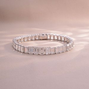 All Designer Fashions Hommes Femmes Argent Sterling Moissanite DIA Bracelet Fashionable Bangles - Product Image 1