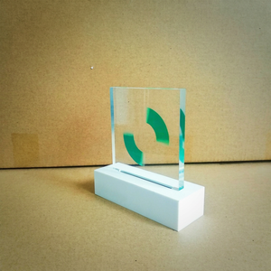 Panneau lumineux en acrylique 3D à led, support de panneau avec logo - Product Image 1