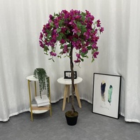 Bougainvilliers artificiels suspendus multicolores pour décoration intérieure, résistants à l'eau et aux UV, écologiques, très demandés