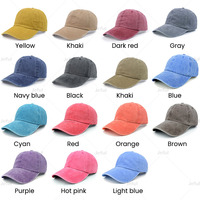 Gorras de Béisbol de Algodón Twill Vintage de Alta Calidad al por Mayor, con Logotipo Bordado Personalizado, Lavado Ácido, Estilo Desgastado, JFB3