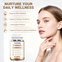 Gummies SPL Tremella : Soutient la synthèse du collagène cutané, défense antioxydante, teint éclatant, favorise le bien-être quotidien