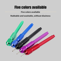 Stylo marqueur de peau de pointe chirurgicale en alliage d'aluminium Durable étanche professionnel 80g accessoires de maquillage Permanent de tatouage