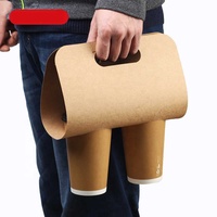 Contenant écologique en carton pour boissons de restaurant, 96 oz (1L), avec support pour gobelet, pour café, thé, lait, à emporter, avec robinet