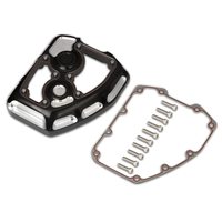 Kit de couvercles de moteur CNC Clarity pour Harley Touring 2007-2013, couvercles transparents de la came, du Derby, des culbuteurs et de la transmission, noirs