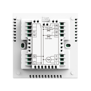 Thermostat programmable 4 tuyaux FCU 220V avec contrôleur de température marche/arrêt, compatible OEM HL2023FCV2-DK-L 220V HL2023FCV2-DK-L - Product Image 6