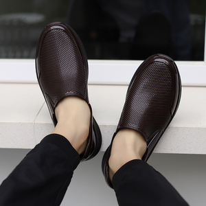 Nuevos mocasines negros de alta calidad y bajo precio para hombre, zapatos de trabajo de fábrica de PVC ligeros, Exportación de la India, solo 5,9 USD, ZAPATOS BARATOS de fábrica - Product Image 3