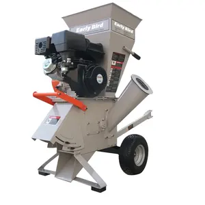 Ağaç kesme makinesi kaplama davul ahşap dallar palet şube Hay Leaf Chipper & bahçe kırıcı çöp öğütücü satılık makine