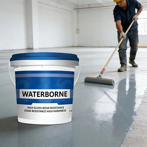 Peinture de marquage routier à séchage rapide à base d'eau acrylique BKW D2 pour les emplacements de stationnement et les sols en ciment, application au rouleau - Product Image 4