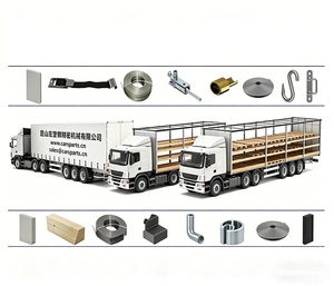 Attache latérale robuste pour remorque de camion - Fixation en acier inoxydable antirouille pour remorques et camions - Product Image 3
