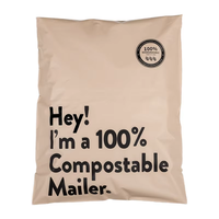 Enveloppes postales en polyéthylène imperméables, écologiques et recyclables, sur mesure, 50x60 et 40x50, avec traitement de surface imprimé, pour vêtements et chaussures, vente en gros