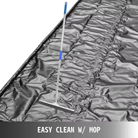 Tapis de lavage de voiture gonflable portable en PVC, personnalisé, pour garage, tapis de sol de lavage de voiture, vente chaude