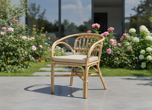 Dolvio Versatile Rattan <b>Armchair</b> Modular Tufted Leisure Relaxation Outdoor Living Comfortable Stylish Seating Apartment Hotel - Product Image 6