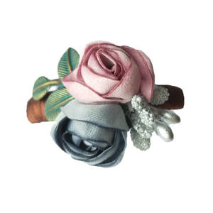 Hongyi – Nouveauté : Bracelet pour femme style Mori, design original, simple, avec fleur en tissu, bijou de main, style coréen et Hanfu ancien - Product Image 5