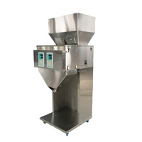 Machine de remplissage semi-automatique double tête personnalisable pour sachets de poudre de céréales, de thé, de granulés et de graines, pour 0,1-5000g, vente en gros