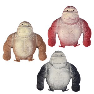 Juguete de Gorila Elástico para Descomprimir y Apretar, Figura Antiestrés Hecha de TPR para Niños y Niñas - Product Image 1