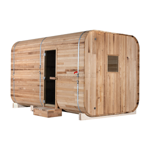 Saune in legno <span class=keywords><strong>termo</strong></span> legno Sauna all'aperto stufa e combinazione bagno turco per l'europa - Product Image 2