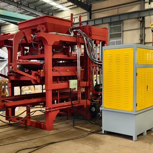 Línea de Producción de Ladrillos Totalmente Automática de Gran Capacidad, Máquina para Fabricar Bloques de Hormigón con Sistema Hidráulico Completamente Automático - Product Image 2
