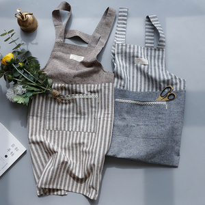 Tạp Dề Đầu Bếp Nấu Ăn Nhà Bếp Bán Sỉ Từ Nhà Máy Tạp Dề Vải Lanh Cotton Tạp Dề Làm Vườn - Product Image 5