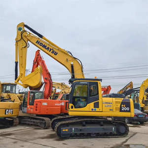 Excavadora de orugas Komatsu usada de 200 toneladas, engranaje de Motor de 200 220-8 200, excavadora de alta resistencia de toneladas, equipo de segunda mano - Product Image 4