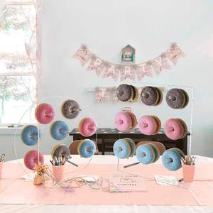 H101 एक्रिलिक प्रदर्शन मिठाई एक्रिलिक Macaron प्रदर्शन ट्रे के लिए खड़ा है, Macaron स्टैंड कुकी 6 स्लॉट के साथ प्रदर्शन खड़े हो जाओ - Product Image 6