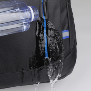 Men's Business <b>Backpack</b> 16-Inch Laptop Compartment Large Capacity For Commuting And Travel Solid Color With Shoulder <b>Straps</b> - Product Image 3