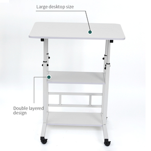 Hiện đại nhỏ nhà hoặc văn phòng dọc góc cạnh giường máy tính bàn được phê duyệt để sử dụng - Product Image 3