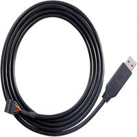 Kabel adaptor Pitch stopkontak Perempuan Header UART kawat USB ke TTL seri 3.3V 6 Pin 0.1 inci Rj45 kabel listrik konektor perempuan