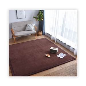 Japanische Verdickte Flanell-Tatami-Memory-Foam-Bodenmatte für Schlafzimmer, Wohnzimmer, Erkerfenster, Rutschfester Teppich - Product Image 2