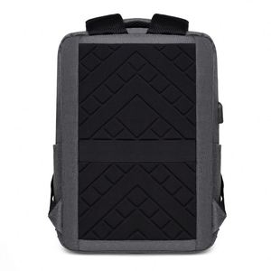 Sac à dos de voyage imperméable avec fermeture éclair, sac à bandoulière pour ordinateur portable, sac de bureau tendance, fabriqué en usine BSCI - Product Image 3