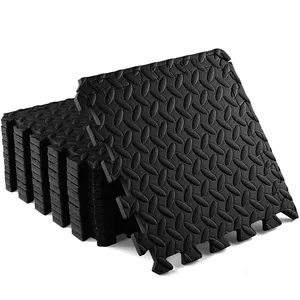 热销环保高密度运动垫训练瓷砖健身房地板泡沫拼图垫