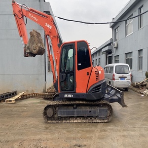Meilleur prix pour une excavatrice multifonction Kubota KX185 d'occasion de 8 tonnes, polyvalente pour la ferme et la ville - Product Image 1