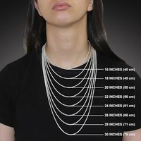 Chaîne fine pour collier DIY, fabrication en argent sterling 925, 1,2 mm, qualité italienne, robuste et brillante, chaîne câble 16/18/20 pouces pour hommes et femmes