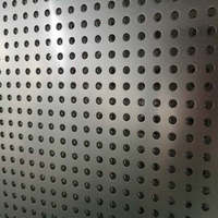 Panneau de mur-rideau en alliage d'aluminium perforé, revêtement PVDF, imperméable, ignifuge, anticorrosion, revêtement extérieur pour bâtiment
