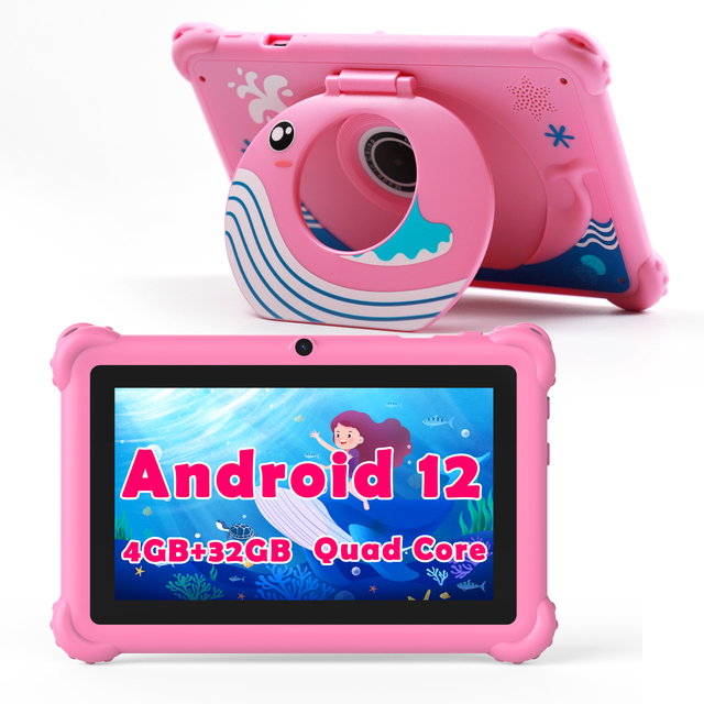 2024 Kids Tablets 7 Inches Android 12.0 4GB RAM 32GB ROM Children Tablette Kids Tablet Educational