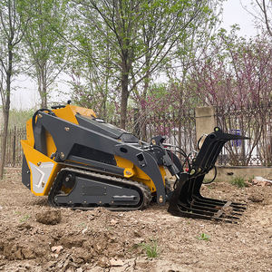 Бесплатная доставка: Мини-погрузчик на гусеничном ходу с дизельным двигателем (CE, EPA) для ландшафтных работ, строительства и сельского хозяйства - Product Image 1