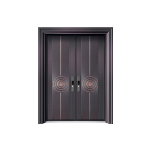 Pintu masuk ayunan aluminium, Pintu Masuk Hotel Gym luar ruangan elegan Modern gaya terbuka gerbang aluminium cor kustom keamanan pintu masuk Villa mewah - Product Image 3