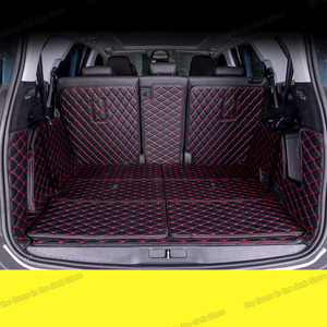 Tapis de <span class=keywords><strong>coffre</strong></span> en cuir pour Peugeot <span class=keywords><strong>5008</strong></span> (2017-<span class=keywords><strong>2020</strong></span>) – Accessoires pour 5 ou 7 places – Protection de <span class=keywords><strong>coffre</strong></span> - Product Image 4