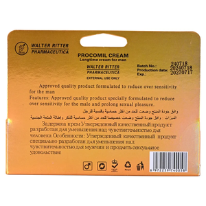 Crema Gel Ritardante Procomil <span class=keywords><strong>per</strong></span> Uomini, Prezzo all'Ingrosso di Fabbrica, Prodotto <span class=keywords><strong>per</strong></span> Adulti <span class=keywords><strong>per</strong></span> Migliorare le Prestazioni Sessuali - Product Image 5