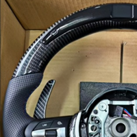 Volant pour BMW Série 2 3 5 X4 X3 M4 F30 F35 F31 F32 F10 F20 F18 F11 F07 M3 M5 E90 avec volant en fibre de carbone LED