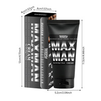 Baume de massage nourrissant réparateur MAX pour hommes TONFLY F854 50g – Améliore la santé du tissu pénien et soutient l'exercice