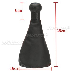 หัวเกียร์รถยนต์ 5 สปีด พร้อมปลอกหุ้มเกียร์ สำหรับรถยนต์ VW Golf 3 MK3 Vento ปี 1992 1993 1997 1995 1996 1997 1998 - Product Image 6