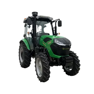 Lightweight design protect the field 100hp 4wd farm tractor cab with pto for sale