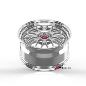 Ruedas forjadas de 2 piezas 18 20 21 22 pulgadas estilo E88 para Mercedes <span class=keywords><strong>AMG</strong></span> <span class=keywords><strong>BMW</strong></span> M4 M5 <span class=keywords><strong>M8</strong></span> F10 F30 F90 llantas de rueda de coche de pasajeros - Product Image 2