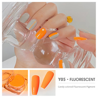 Poudre fluorescente de qualité cosmétique Bojun Y, pigment néon végétalien sans HEMA pour fards à paupières et peinture corporelle