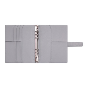 Agenda/Planificador Ejecutivo A5 Recargable 2026, Personalizada, de Lujo, con Cubierta de Cuero PU, 6 Anillas y Cierre Magnético - Product Image 1