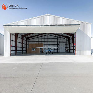 Miglior prezzo prefabbricato struttura in acciaio industriale costruzione di grandi aeroplani Hangar per la vendita da LIBIDA - Product Image 3