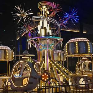 Équipement de jeux pour enfants de grande taille pour centres commerciaux et sites extérieurs populaires, type ascenseur à commande automatique, type avion - Product Image 1