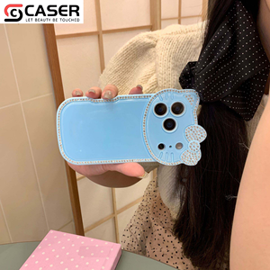 Coque de téléphone en TPU à couverture intégrale, style mignon et doux pour filles, avec pare-chocs électroplaqué et dissipation thermique, pour iPhone séries 13-17 (vente en gros) - Product Image 6