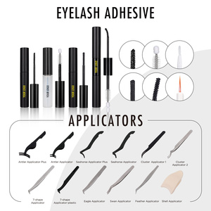 ขนตาปลอมแบบเป็นช่อสำเร็จรูป ขายส่ง ผลิตจากเส้นใย PBT ของเกาหลี ให้ลุคธรรมชาติ ฟูสวย สีดำ แถบใส แบบขนมิงค์ พร้อมแพ็คเกจแบบกำหนดเอง - Product Image 4